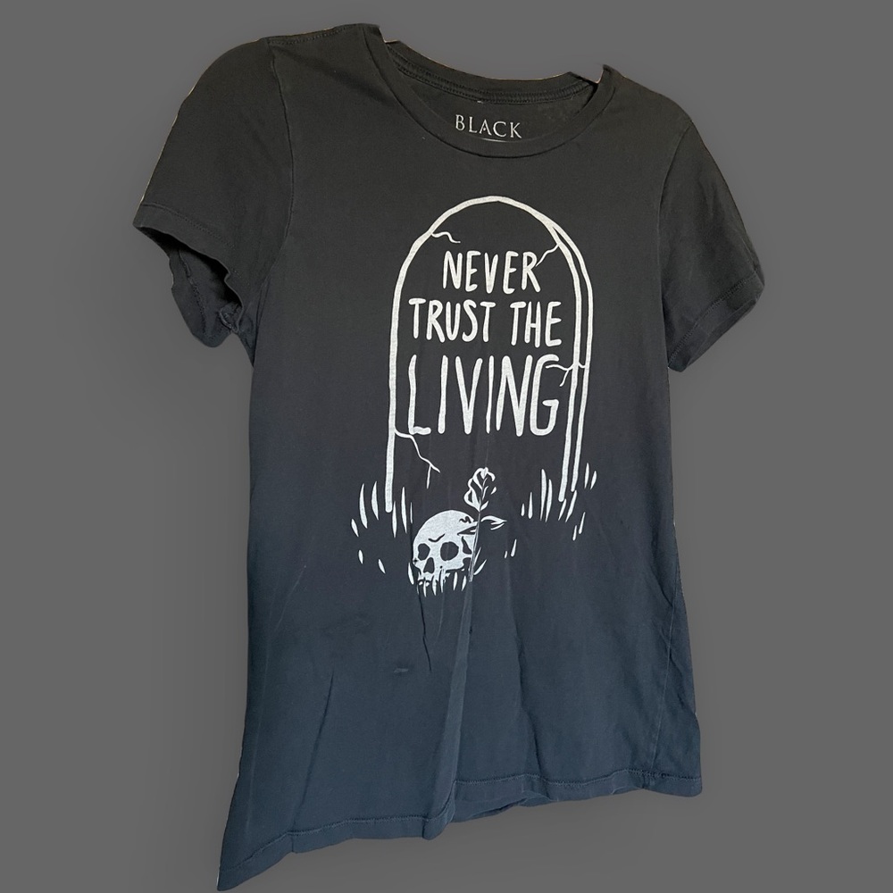 Blackcraft Cult ‘Never Trust the Living’ black t-shirt